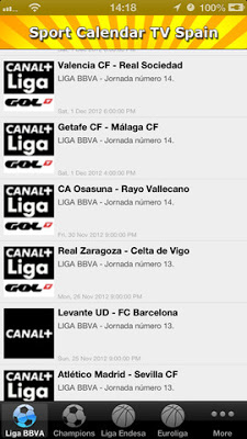 descargar app iphone deportes ver en television