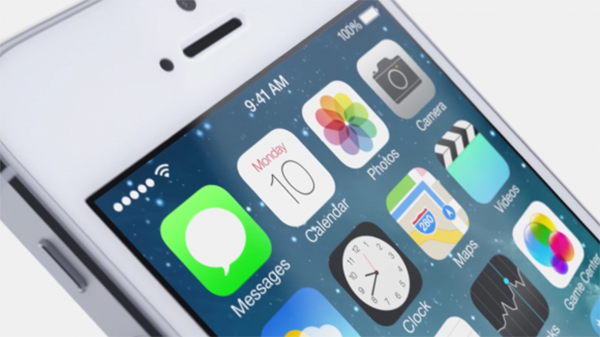 pantalla de iphone